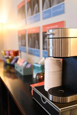 Coffee Machine At Combs Chiropractic & Wellness