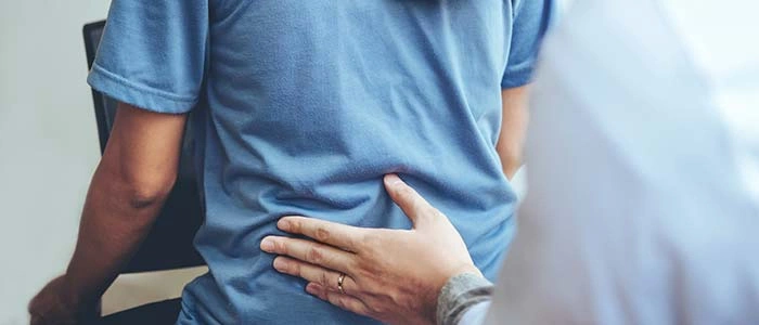 Person Receiving Chiropractic Adjustment