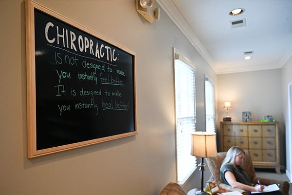 Wall Quote At Combs Chiropractic & Wellness